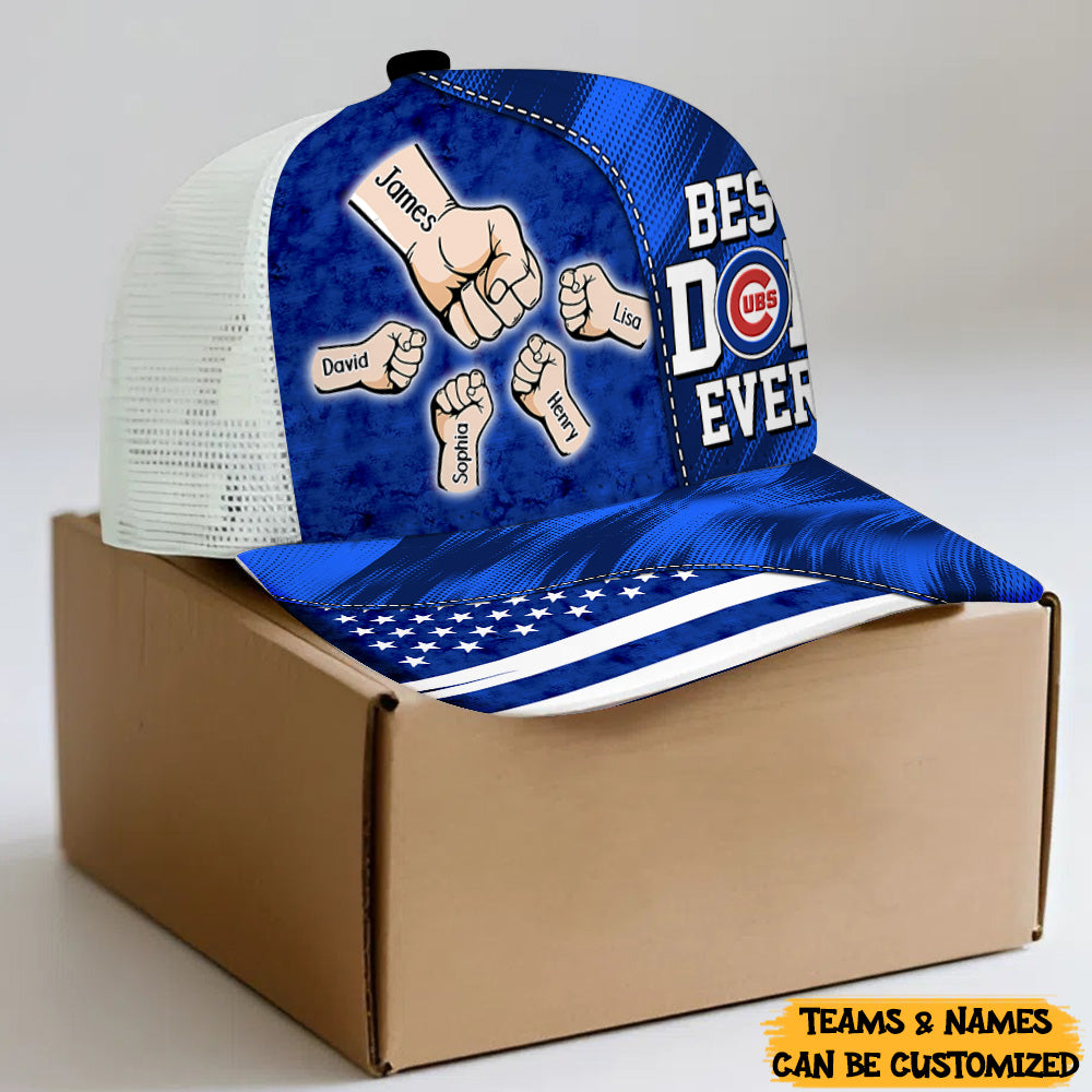 Best Dad Ever Mesh Back Casual Cap - Customized Mesh Back Casual Cap