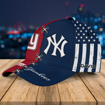 Two Teams Customized Classic Cap - Flag Ver