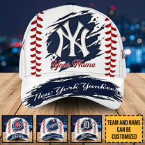 Baseball Team Classic Cap - Customized Team Classic Cap