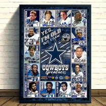 Dallas CB Greatness Unframed Poster, Wall Art - DLCB