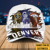Denver Skyline Classic Cap - Customized Classic Cap