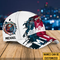 Miami Skyline Classic Cap - Customized Classic Cap