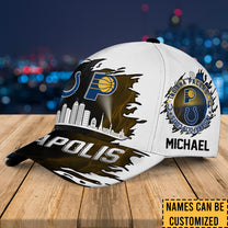 Indianapolis Skyline Classic Cap - Customized Classic Cap - v2
