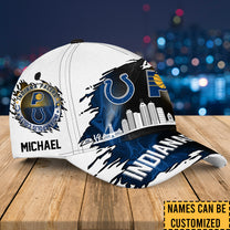 Indianapolis Skyline Classic Cap - Customized Classic Cap - v2
