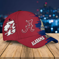 Two Teams Classic Cap - Customized Classic Cap ALBMCST NAVY