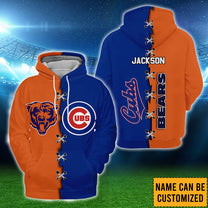 Chicago Fleece Hoodie- Customized Fleece Hoodie