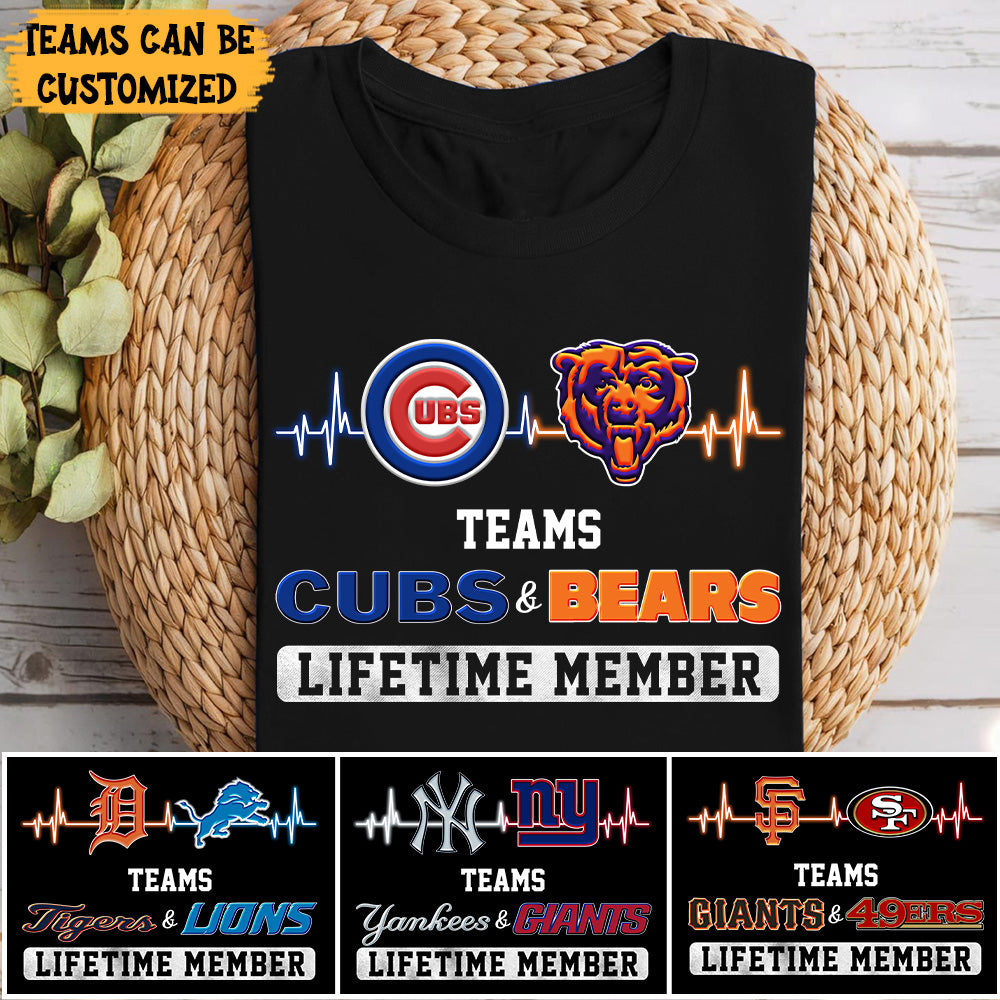 Team Lifetime Member Shirt - Customized Shirt