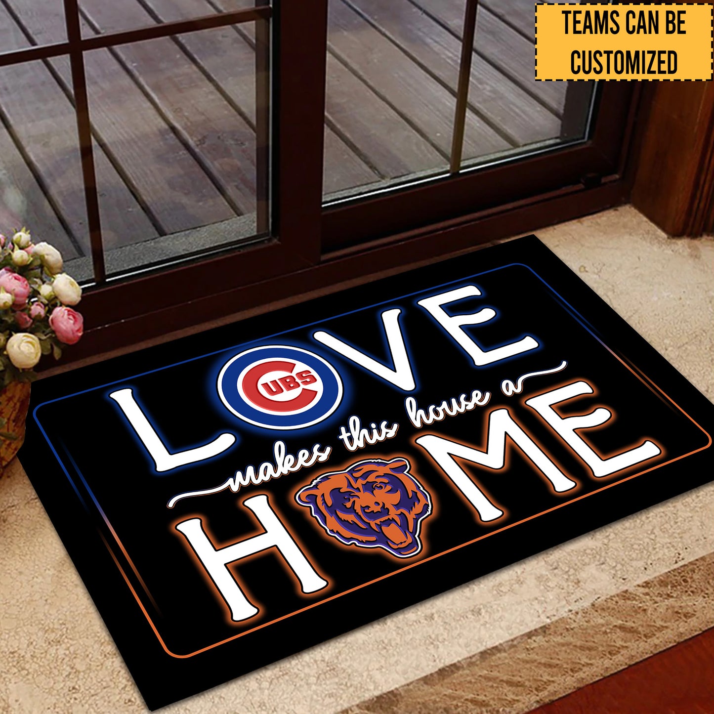 Love Makes This House A Home -  Customized Doormat - Anti Slip Indoor Doormat - CCGC CCGB