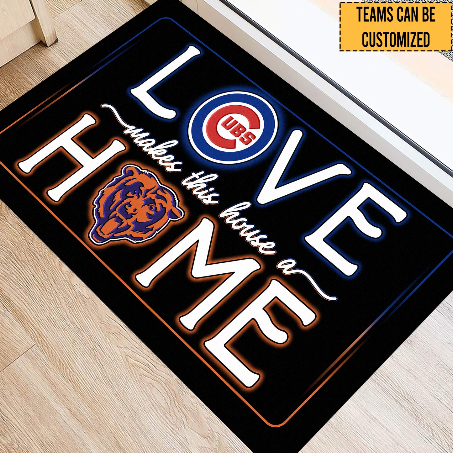 Love Makes This House A Home -  Customized Doormat - Anti Slip Indoor Doormat - CCGC CCGB