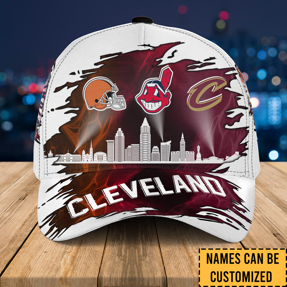 Cleveland Skyline Classic Cap - Customized Classic Cap