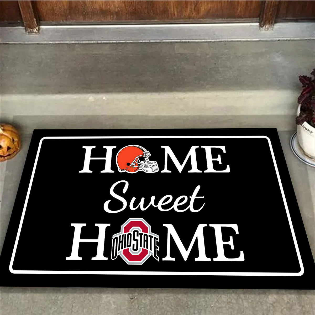 Home Sweet Home - Customized Doormat For Adrienne Yates - Anti Slip Indoor Doormat