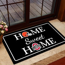 Home Sweet Home - Customized Doormat For Adrienne Yates - Anti Slip Indoor Doormat