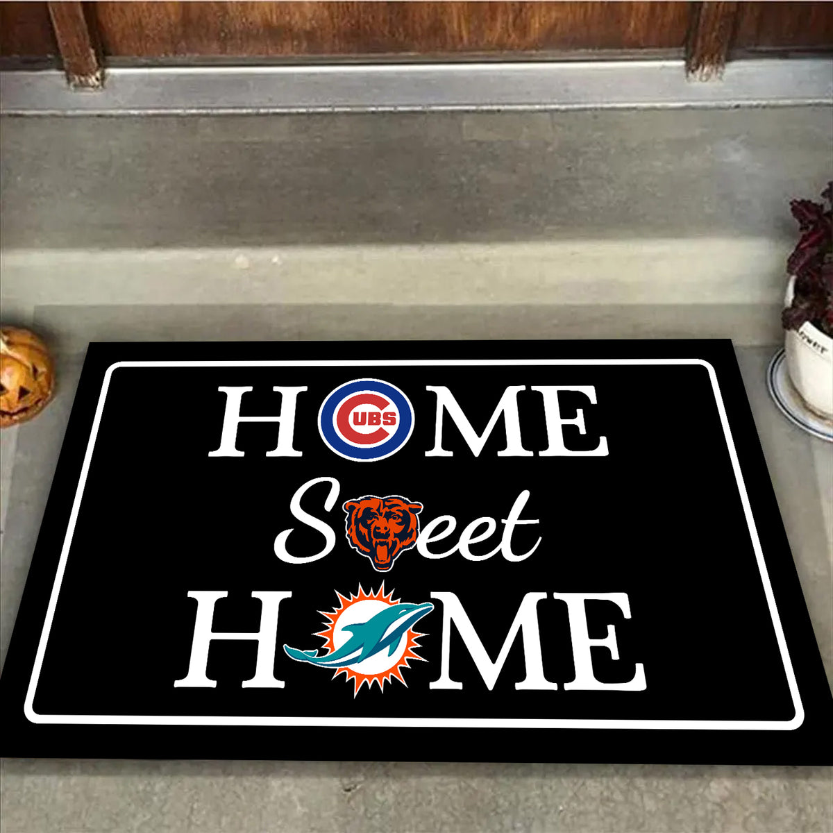 Home Sweet Home - Customized Doormat For Dennis R Brown MSc - Anti Slip Indoor Doormat