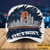 Detroit Legend Skyline Classic Cap - Customized Classic Cap - DTTG