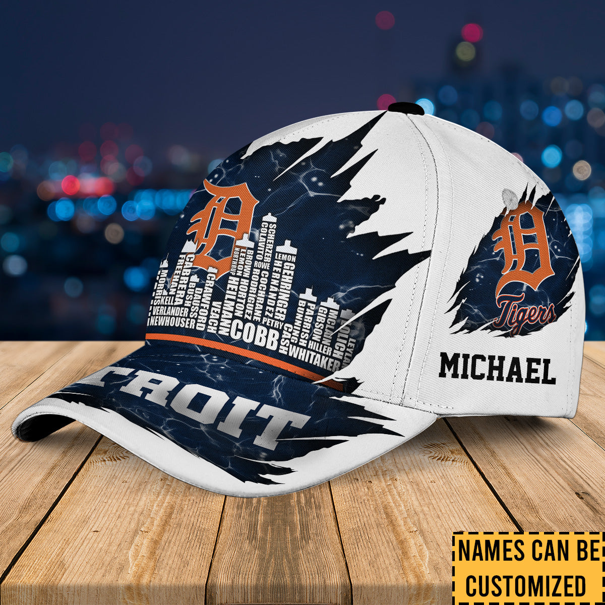 Detroit Legend Skyline Classic Cap - Customized Classic Cap - DTTG