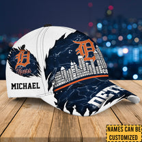 Detroit Legend Skyline Classic Cap - Customized Classic Cap - DTTG