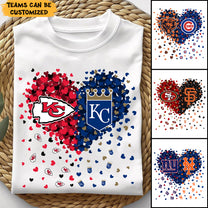 Just A Girl Loves Her Teams - Customized Shirt