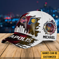 Indianapolis Skyline Classic Cap - Customized Classic Cap