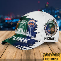 New York Skyline Classic Cap - Customized Classic Cap - v5