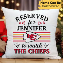 Reserved For To Watch Pillow - Customized Pillow (Insert Included)