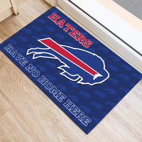 Haters Have No Home Here Doormat - Anti Slip Indoor Doormat - BFLB
