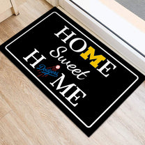 Home Sweet Home Doormat - Customized Doormat For Bruce Wilkison - Anti Slip Indoor Doormat