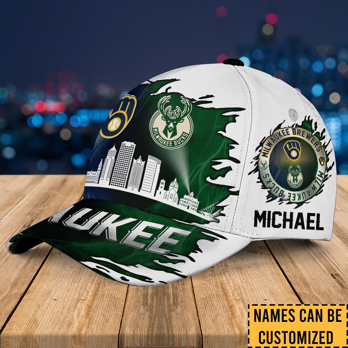 Milwaukee Skyline Classic Cap - Customized Classic Cap