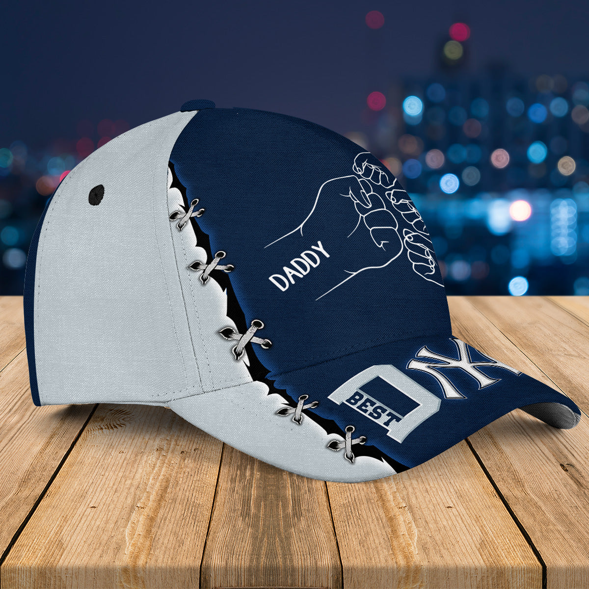 Best Dad Ever Classic Cap - Customized Gift For Dads V1
