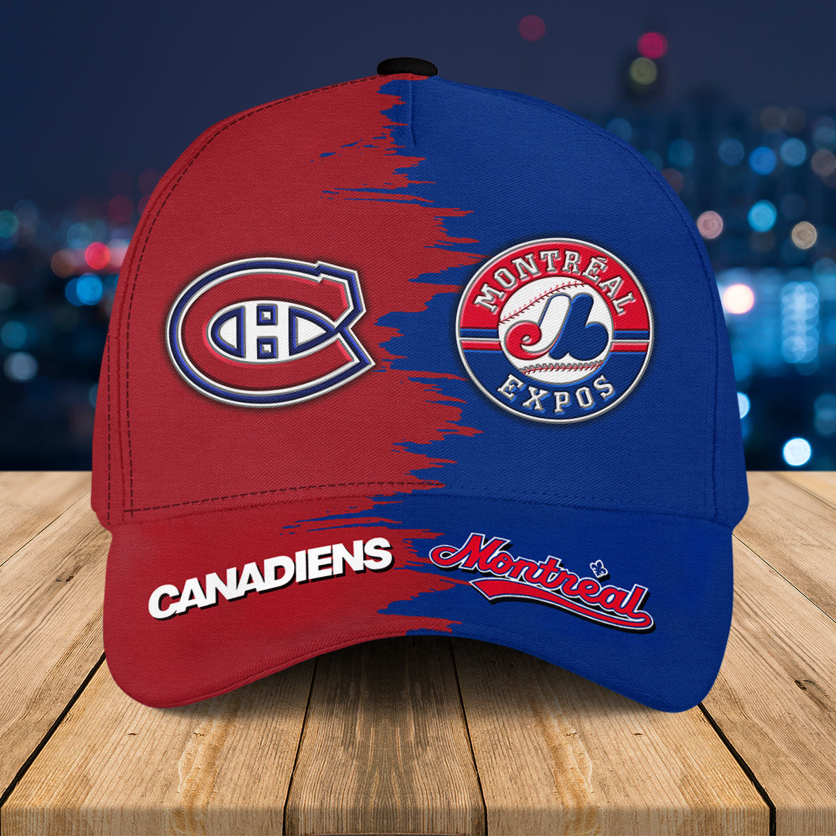 Two Team Classic Cap - Customized Classic Cap - MTRCND MTREX