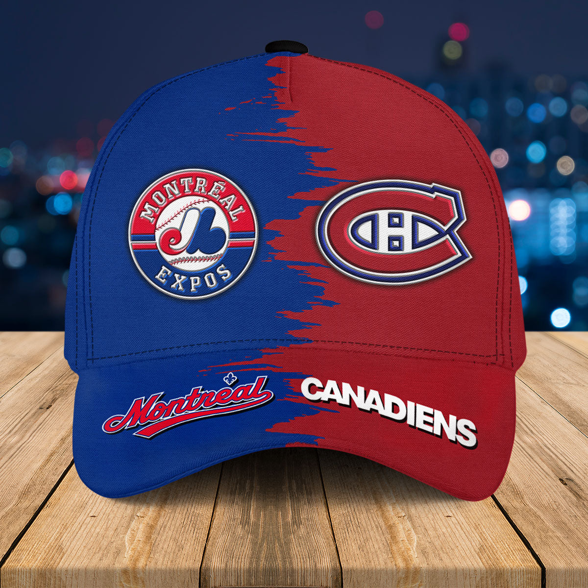 Two Team Classic Cap - Customized Classic Cap - MTRCND MTREX