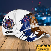 New York Skyline Classic Cap - Customized Classic Cap - v3