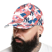 Patriotic US Flag Classic Cap - NYYK