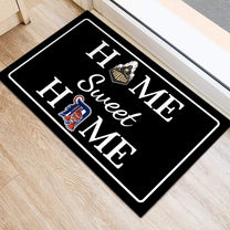 Home Sweet Home Doormat - Customized Doormat For Jim Huller - Anti Slip Indoor Doormat
