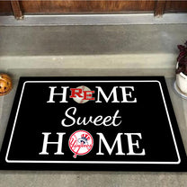 Home Sweet Home - Customized Doormat For Lisa Cronin Zebroski - Anti Slip Indoor Doormat