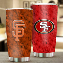 Two Teams Stainless Steel Tumbler - Customized Steel Tumlber