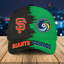 Two Teams Classic Cap - Customized Classic Cap - SFG NYCM