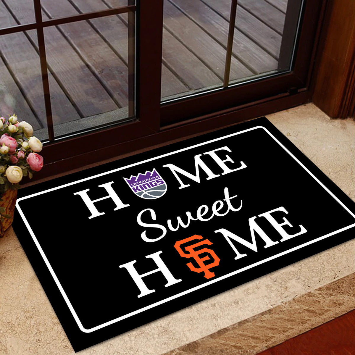 Home Sweet Home - Customized Doormat For Tandy Maxwell Burton - Anti Slip Indoor Doormat