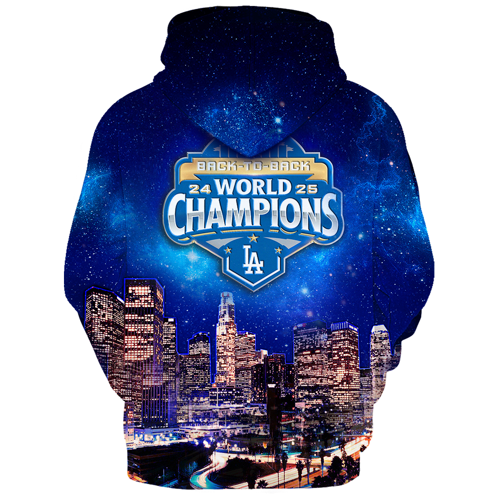 Los Angeles Skyline - Champions Fleece Hoodie - LADG
