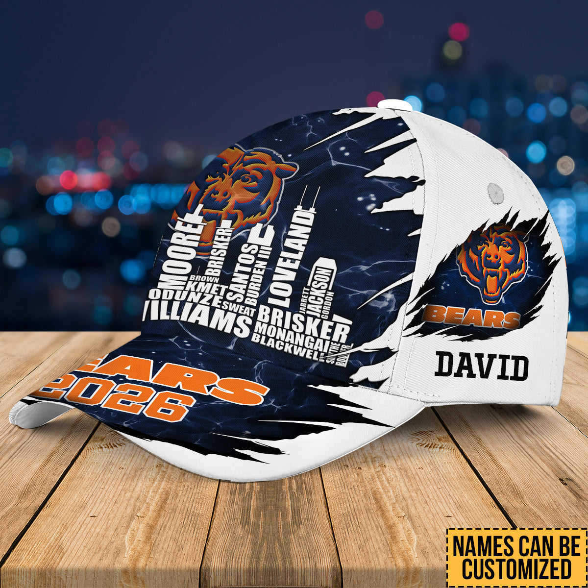 Chicago Skyline 2026 - Customized Classic Cap - CCGB