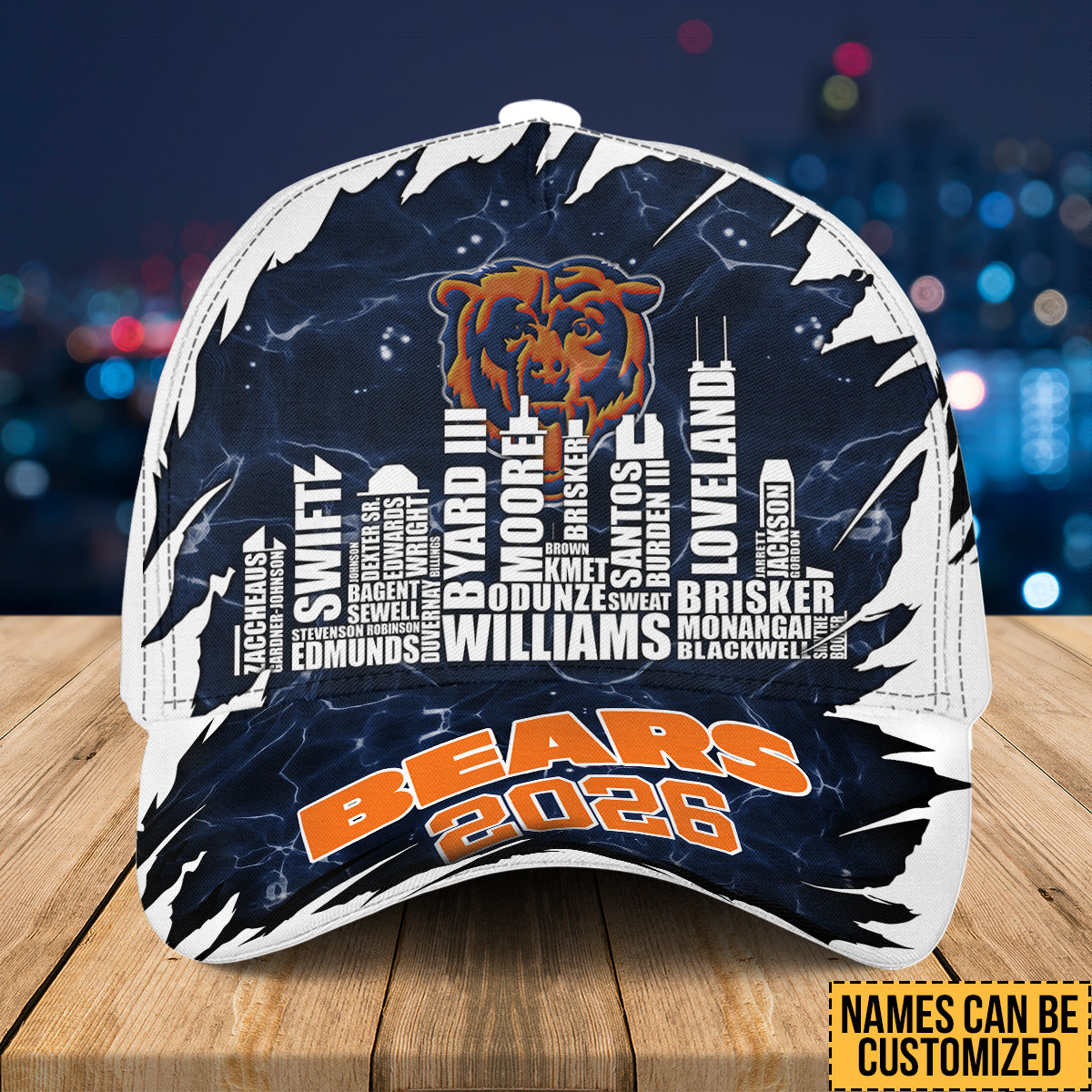 Chicago Skyline 2026 - Customized Classic Cap - CCGB