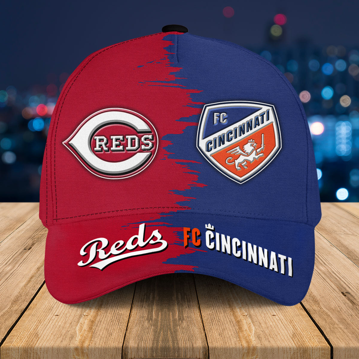 Two Teams Classic Cap - Customized Team Classic Cap For Sheila