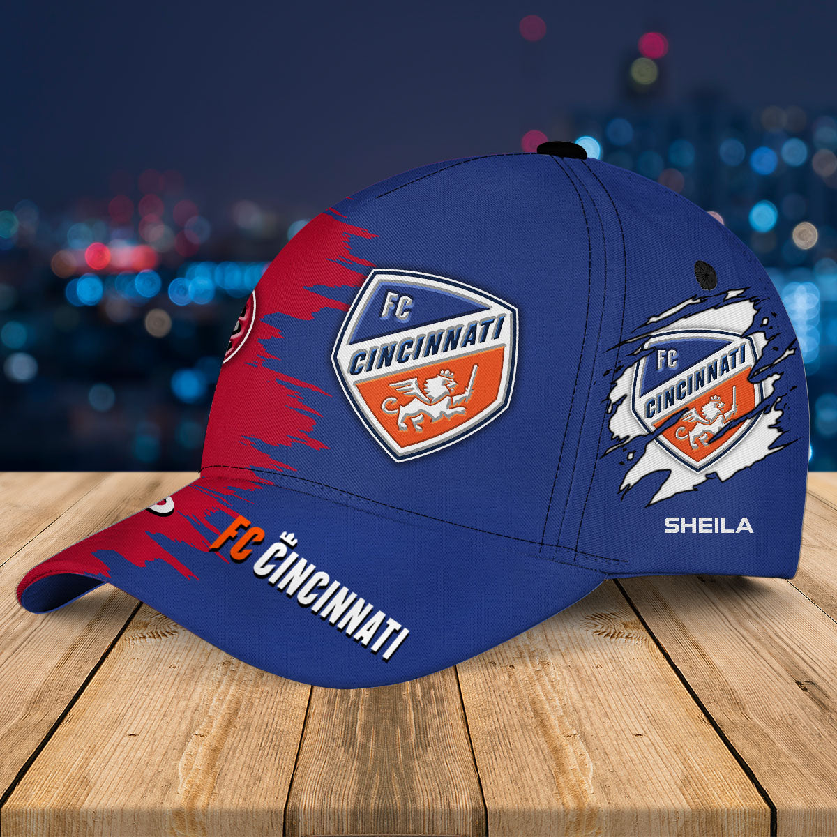 Two Teams Classic Cap - Customized Team Classic Cap For Sheila