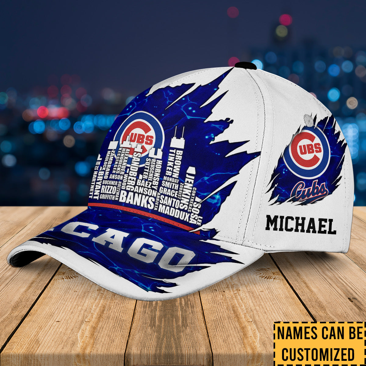Chicago Legend Skyline Classic Cap - Customized Classic Cap - CCC