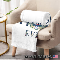 Best Mom Ever - Customized Sherpa blanket - CCGC
