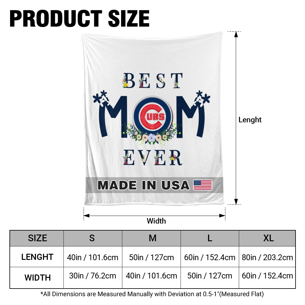 Best Mom Ever - Customized Sherpa blanket - CCGC