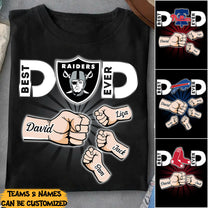 Best Dad Ever - Customized Shirt  V8