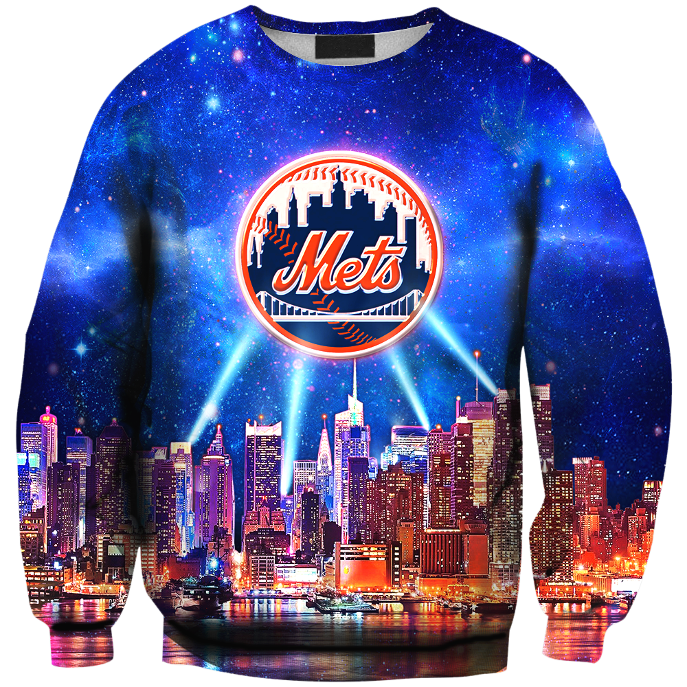 New York Skyline Fleece Hoodie - NYM