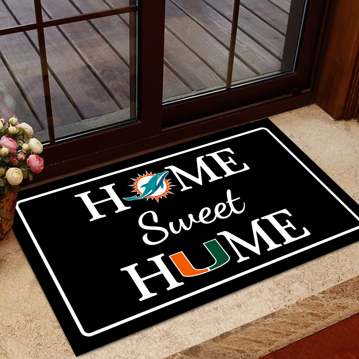 Home Sweet Home - Customized Doormat For Joshua Craig - Anti Slip Indoor Doormat