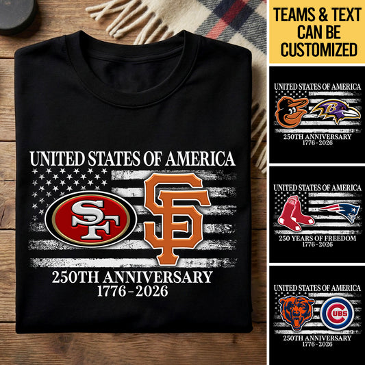 250th Anniversary - Customized Shirt (clt)