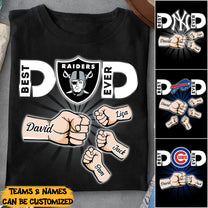 Best Dad Ever - Customized Shirt (36.1)
